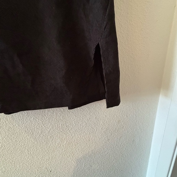 SHEIN Black Mini Pencil Skirt with Slit for Work - Picture 4 of 4